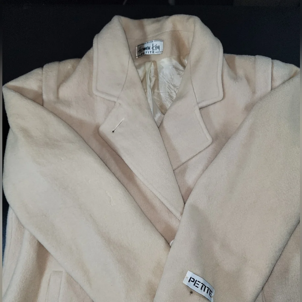 Vintage‎ - Herman Kay Petite Wool Peacoat - Size Large